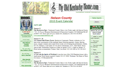 Desktop Screenshot of myoldkentuckyhome.com